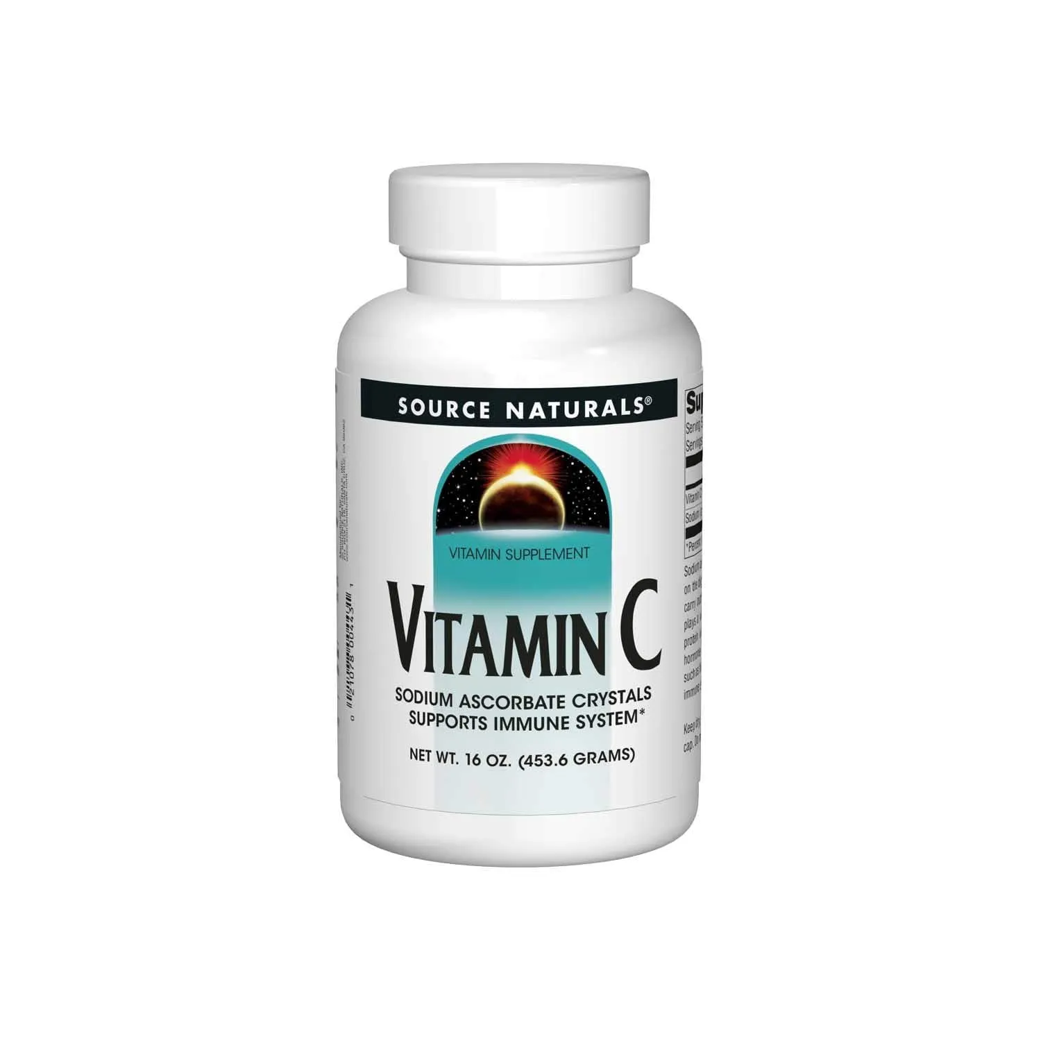 Suplemento alimenticio con vitamina C y ascorbato sódico de Source Naturals, SN0443, 1, 1