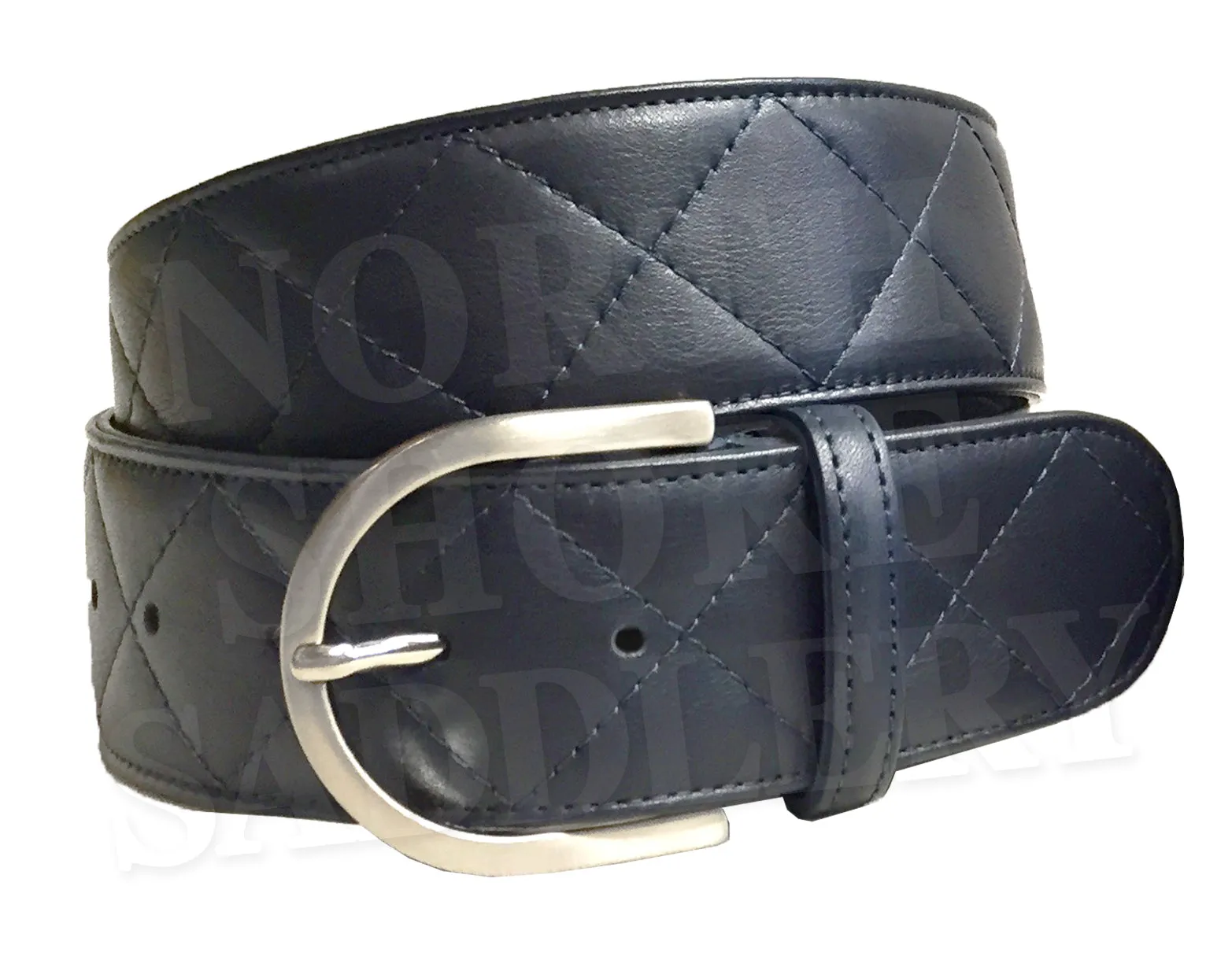 Tailored Sportsman Quilted Leather C Belt