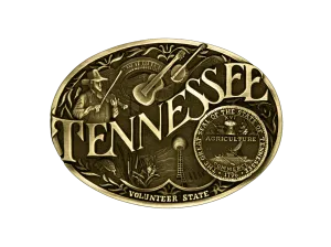 Tennessee State Buckle