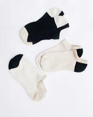 The Contrast Anklet Essential 3-pack