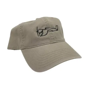 TRUE AMES GREENOUGH AIRPLANE LOGO LOW PROFILE HAT - CLASPBACK