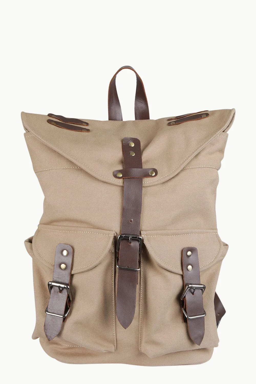 Twill Canvas Travel Backpack
