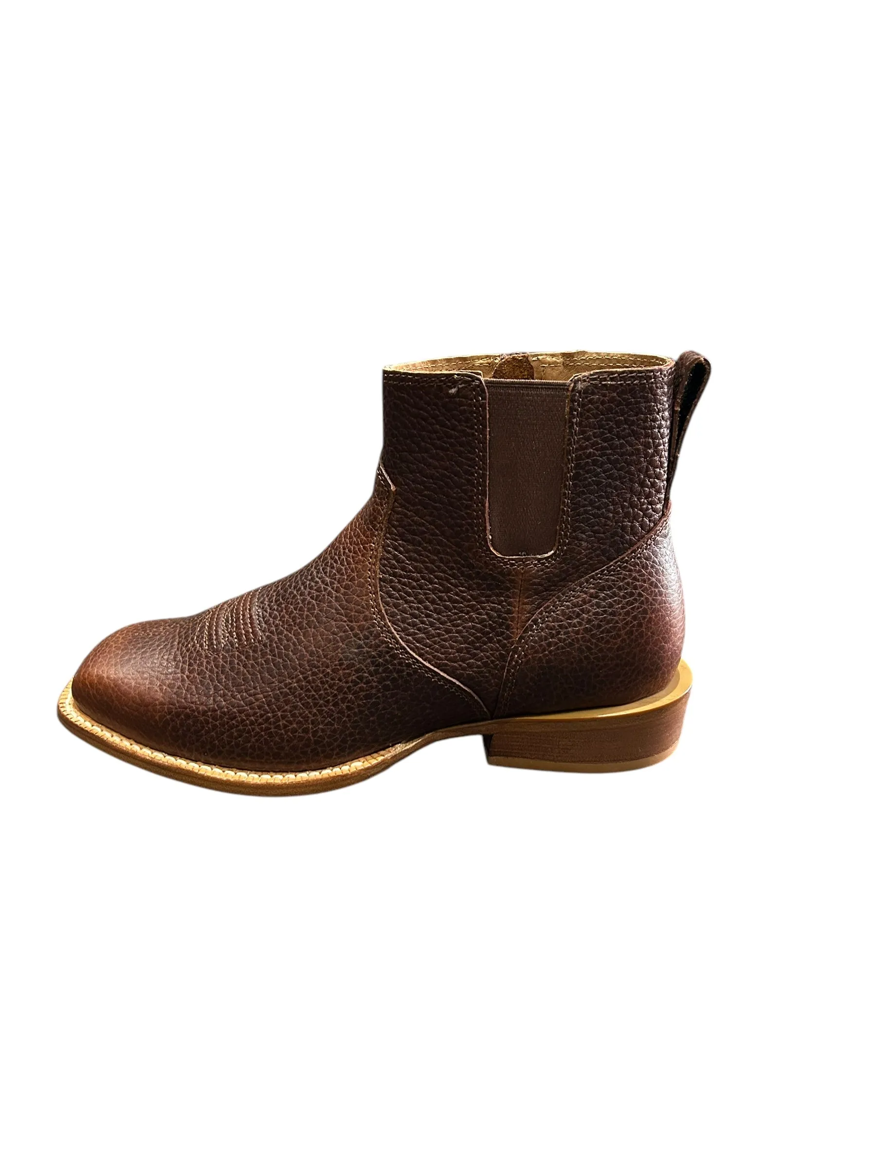 Twisted X Mens Western Ankle Boots MXTL019 in Nutmeg