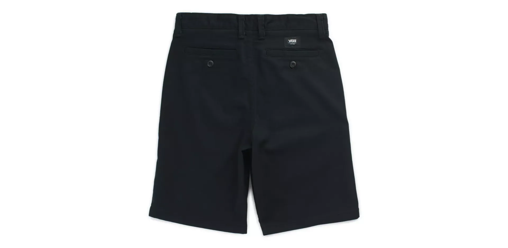 Vans Boys Authentic Stretch Shorts Black