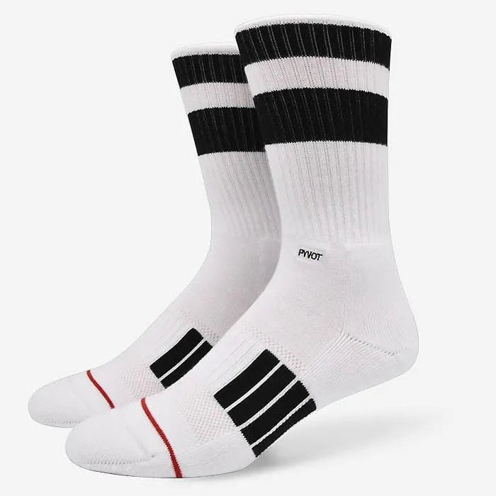 Vinci Crew Striped-3 Pair Sock Bundle