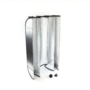 Vroom Front Sun Shade Silver 145X72CM Bubble Type