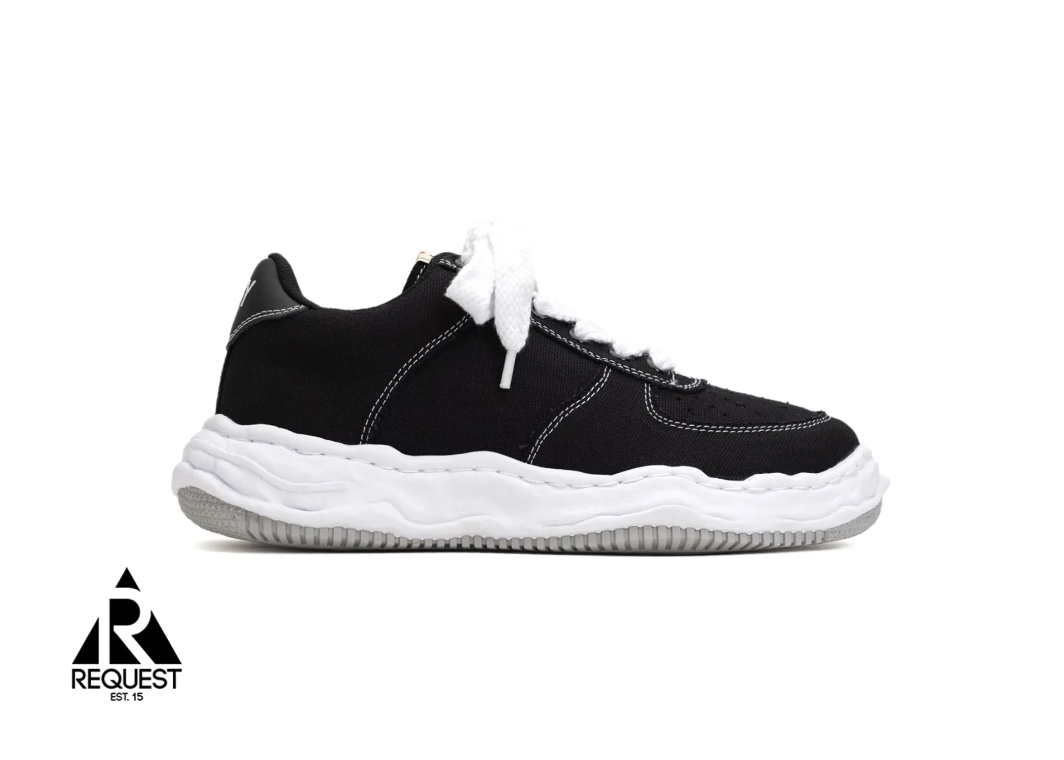 Wayne Canvas Low "Black"