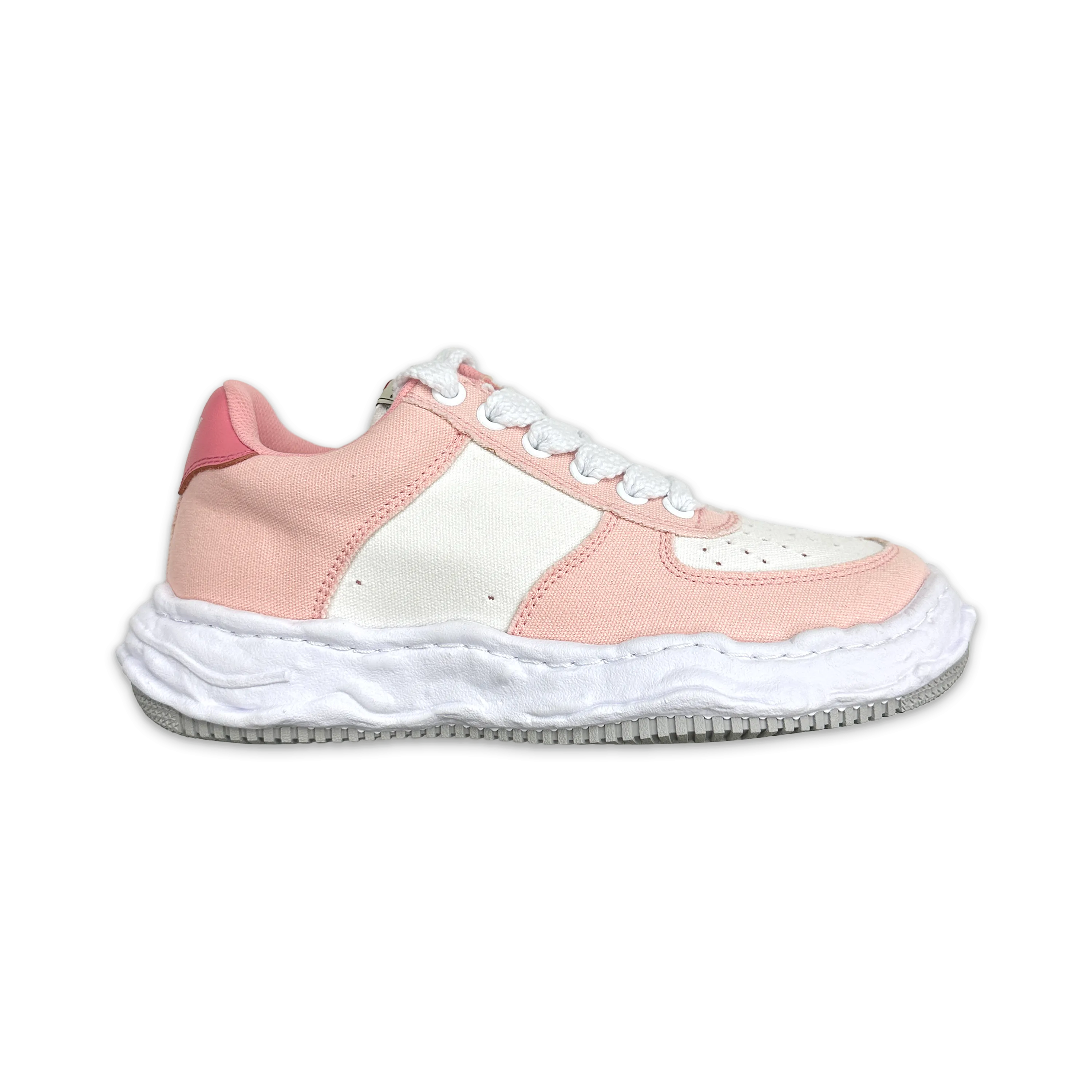 Wayne Canvas Low "Pink White"