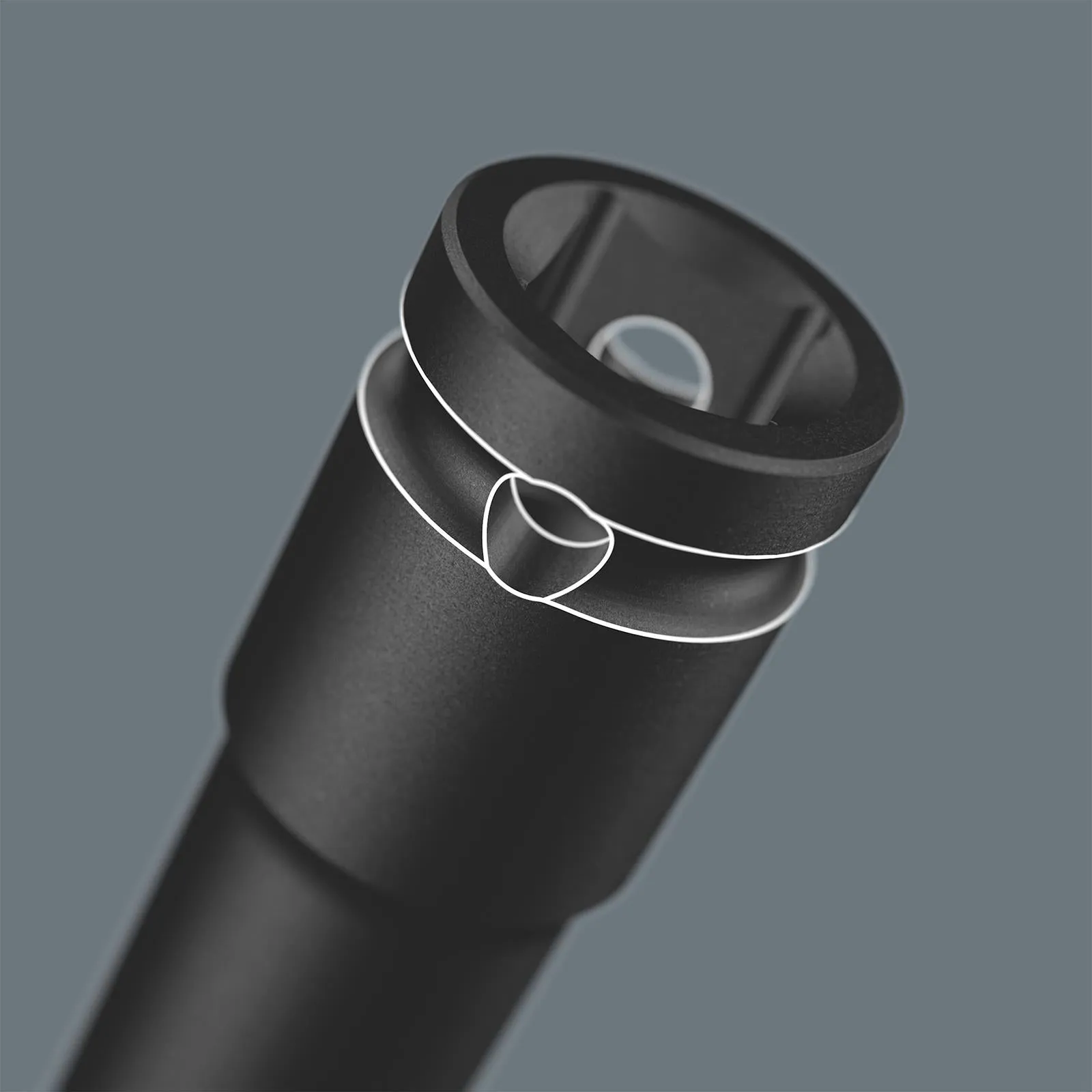 Wera Deep Impact Socket Impaktor with 1/2" Drive Zyklop 8790 C 13mm x 83mm