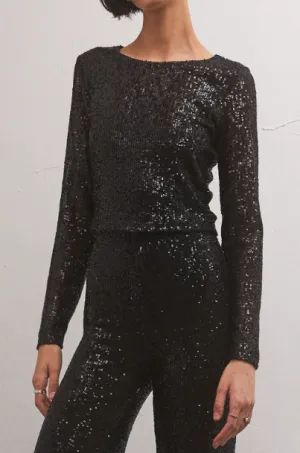 Z SUPPLY AURORA SEQUIN TOP
