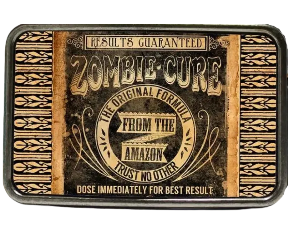 Zombie Cure Belt Buckle