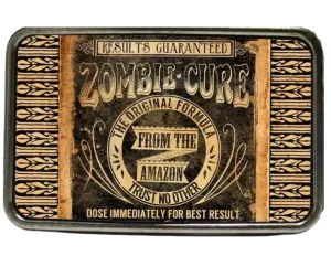Zombie Cure Belt Buckle